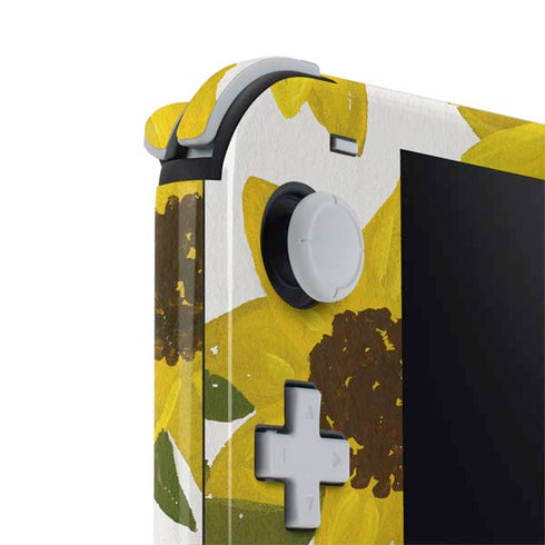 Cat Coq Sunflower Acrylic Nintendo Switch Lite Skin